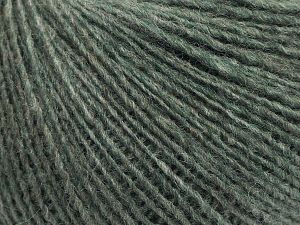 Peru Alpaca Fine Greenish Grey