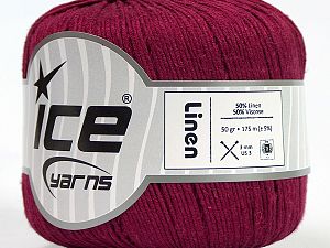 Linen Bordo