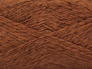 Elite Shawl Glitz Açık Kahve