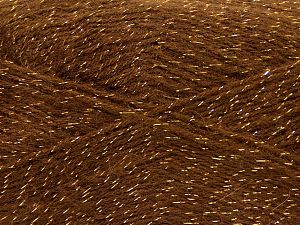 Elite Shawl Glitz Kahverengi