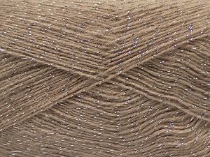 Elite Shawl Glitz Milky Brown
