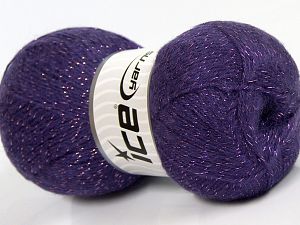 Elite Shawl Glitz Menekşe