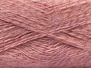 Elite Shawl Glitz Pembe