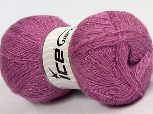 Elite Shawl Glitz Şeker pembe