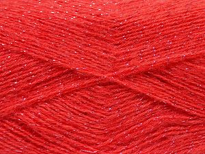 Elite Shawl Glitz Koyu Somon