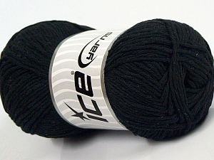 Natural Cotton Worsted Siyah
