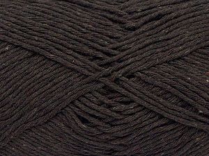 Natural Cotton Worsted Koyu Kahverengi