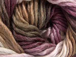 Sale Self-Striping Beyaz Maroon Shades Deve Tüyü