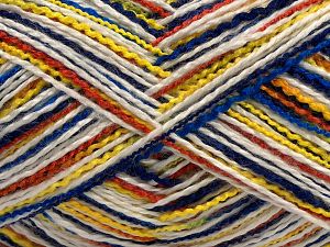 Sale Self-Striping Beyaz Yeşil Tonları Bakır Mavi Tonları