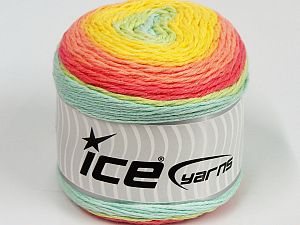 Sale Cakes Yarn Sarı Somon Tonları Yeşil Tonları