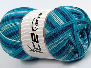 Sale Self-Striping Turkuaz Tonları