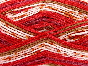 Sale Self-Striping Kırmızı Tonları