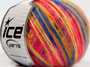 Sale Self-Striping Sarı Pembe Altın Mavi