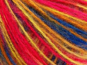 Sale Self-Striping Sarı Pembe Altın Mavi