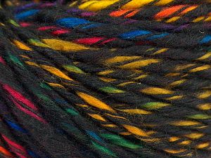 Sale Self-Striping Gökkuşağı Siyah