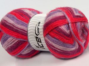Sale Self-Striping Pembe Maron Leylak Fuşya
