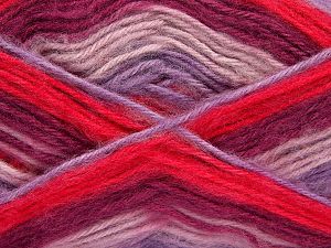 Sale Self-Striping Pembe Maron Leylak Fuşya