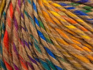 Sale Self-Striping Gökkuşağı Milky Brown