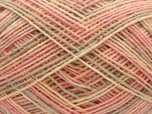 Sale Sock Yarn Pembe tonları Gri