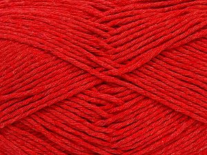 Natural Cotton Worsted Kırmızı