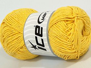 Natural Cotton Worsted Sarı