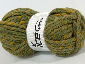 Sale Self-Striping Sarı Yeşil Tonları