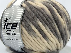 Lüks İplik Gri Krem