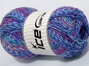 Sale Self-Striping Turkuaz Mor Orkide