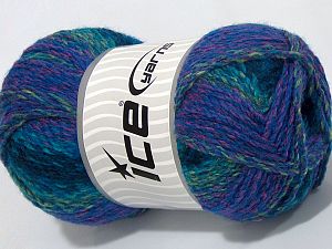 Sale Self-Striping Turkuaz Tonları Pembe Yeşil