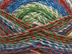 Sale Self-Striping Beyaz Yeşil Bakır Mavi