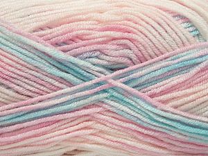 Sale Self-Striping Turkuaz Pembe tonları