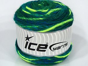 Sale Cakes Yarn Yeşil Tonları Mavi