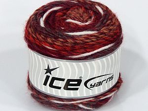 Sale Cakes Yarn Beyaz Turuncu Bordo
