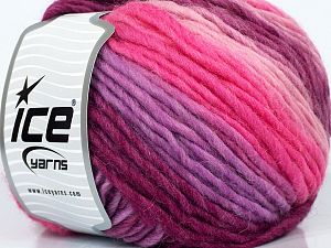 Lüks İplik Pembe tonları Leylak