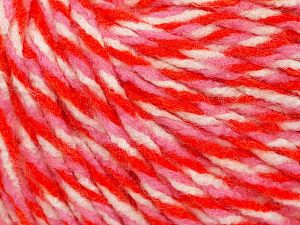 Sale Self-Striping Beyaz Pembe Turuncu