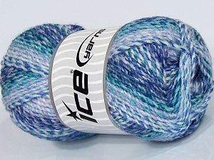 Sale Self-Striping Turkuaz Mor Leylak