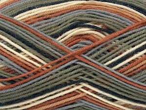Sale Sock Yarn Haki Gri Krem Deve Tüyü Kahverengi Siyah