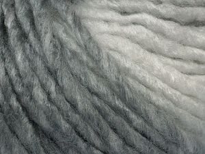 Sale Self-Striping Beyaz Gri Tonları