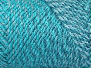 Sale Self-Striping Turkuaz Tonları
