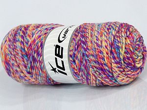 Sale Self-Striping Sarı Mor Turuncu Mavi