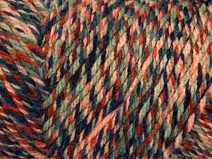 Sale Self-Striping Yeşil Tonları Copper Shades