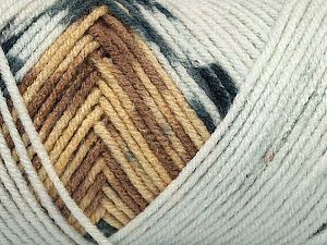 Sale Self-Striping Kırık Beyaz Gri Deve Tüyü Kahverengi Siyah