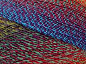 Sale Self-Striping Kırmızı Mor Yeşil Altın Bordo