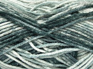 Sale Self-Striping Açık Mavi Gri Tonları