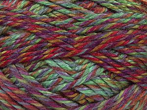 Sale Self-Striping Mor Yeşil Bordo