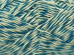 Sale Self-Striping Turkuaz Yeşil Tonları