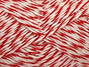 Sale Self-Striping Beyaz Kırmızı