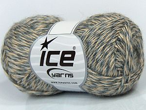 Sale Self-Striping Gri Tonları Krem