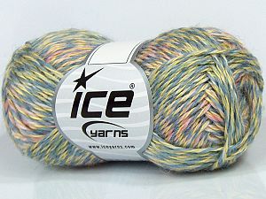 Sale Self-Striping Sarı Pembe Mavi