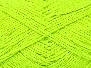 Natural Cotton Worsted Neon Yeşil